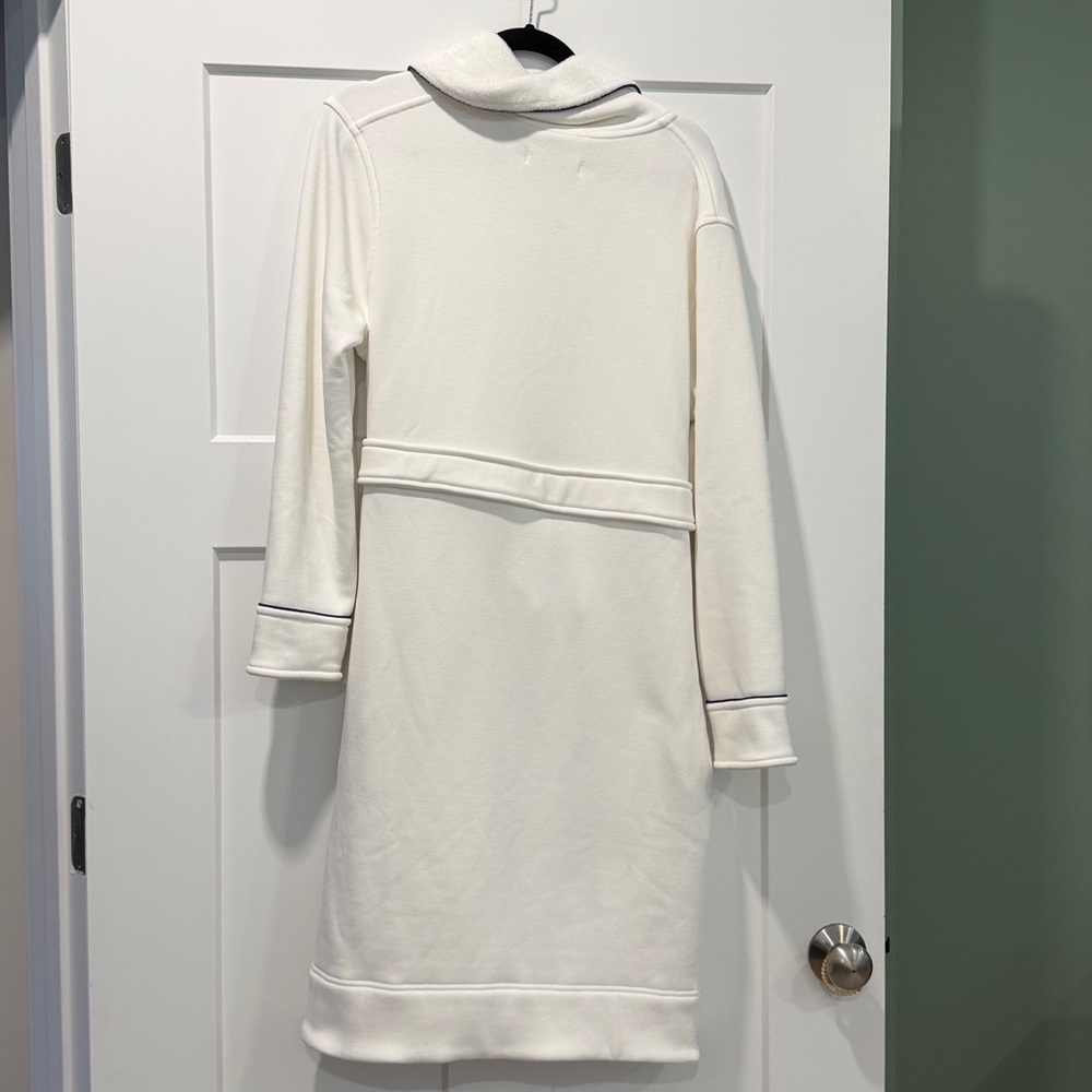 Lake pajamas  Navy White Women's Robe EUC size large - Picture 10 of 10